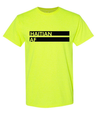 Haitian AF Neon T-Shirt