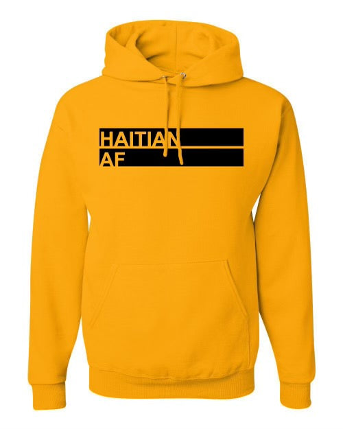 Haitian AF Hoodie Gold