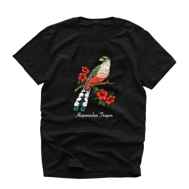 Hispaniolan Trogon Black T-Shirt