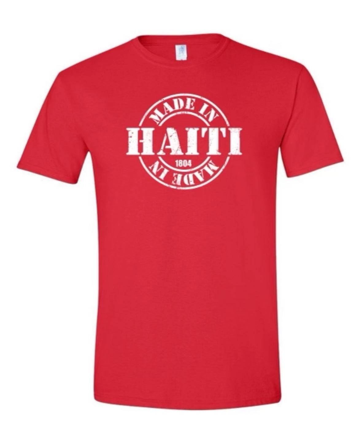 Made in Haiti Puff Red T-shirt