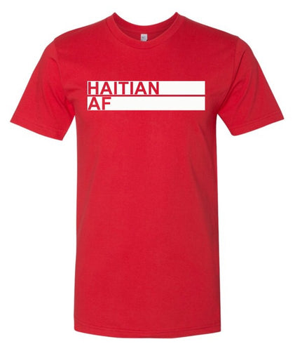 Haitian AF Red T-Shirt